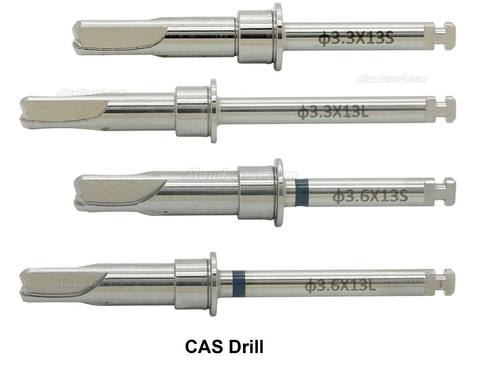 Dental Implant Crestal Approach Sinus Kit HIOSSEN OSSTEM CAS Drills Stoppers Hydraulic Membrane Lifter